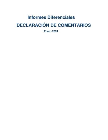 Differential Reporting Feedback Statement_Spanish_Secure.pdf