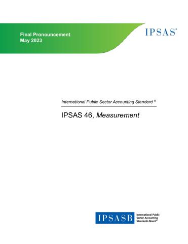 IPSAS 46, Measurement | IPSASB